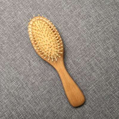 Luxury wooden massage airbag comb wooden paddle hair brush